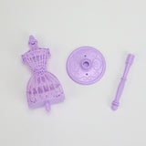 1/6 Scale Doll Mannequin – Vintage Hollow Pattern Plastic Dress Form | Miniature Display Stand for BJD & Blythe