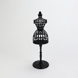 1/6 Scale Doll Mannequin – Vintage Hollow Pattern Plastic Dress Form | Miniature Display Stand for BJD & Blythe