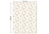 1/6 Scale Dollhouse Wallpaper – waterproof material | DIY Miniature Wall Decoration for BJD & Blythe