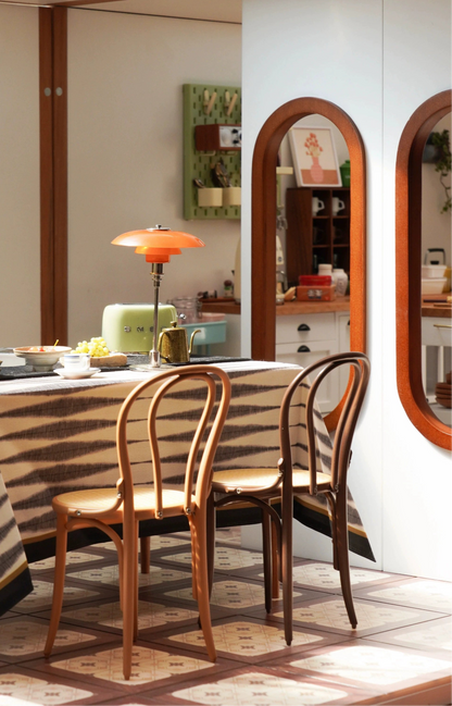 1/6スケール 背もたれ付きダイニングチェア – BJD＆ブライス用ミニマリストデザインドールハウス家具 | ダイニングテーブルなど多用途に使用可能