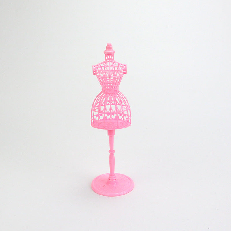 1/6 Scale Doll Mannequin – Vintage Hollow Pattern Plastic Dress Form | Miniature Display Stand for BJD & Blythe