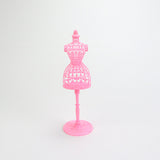 1/6 Scale Doll Mannequin – Vintage Hollow Pattern Plastic Dress Form | Miniature Display Stand for BJD & Blythe