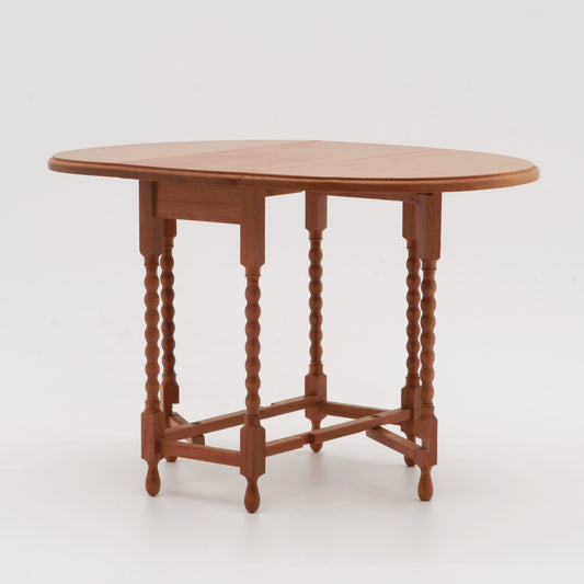 玩具】大号椭圆折叠桌/边桌/中古6分bjdblythe兵人娃娃屋迷你模型