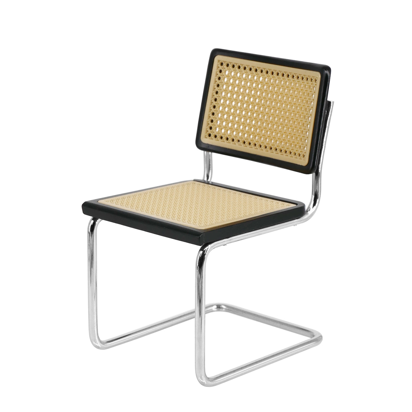 1/6 Scale Cantilever Chair – Miniature Dollhouse Furniture | Armrest & Armless Versions for BJD & Blythe