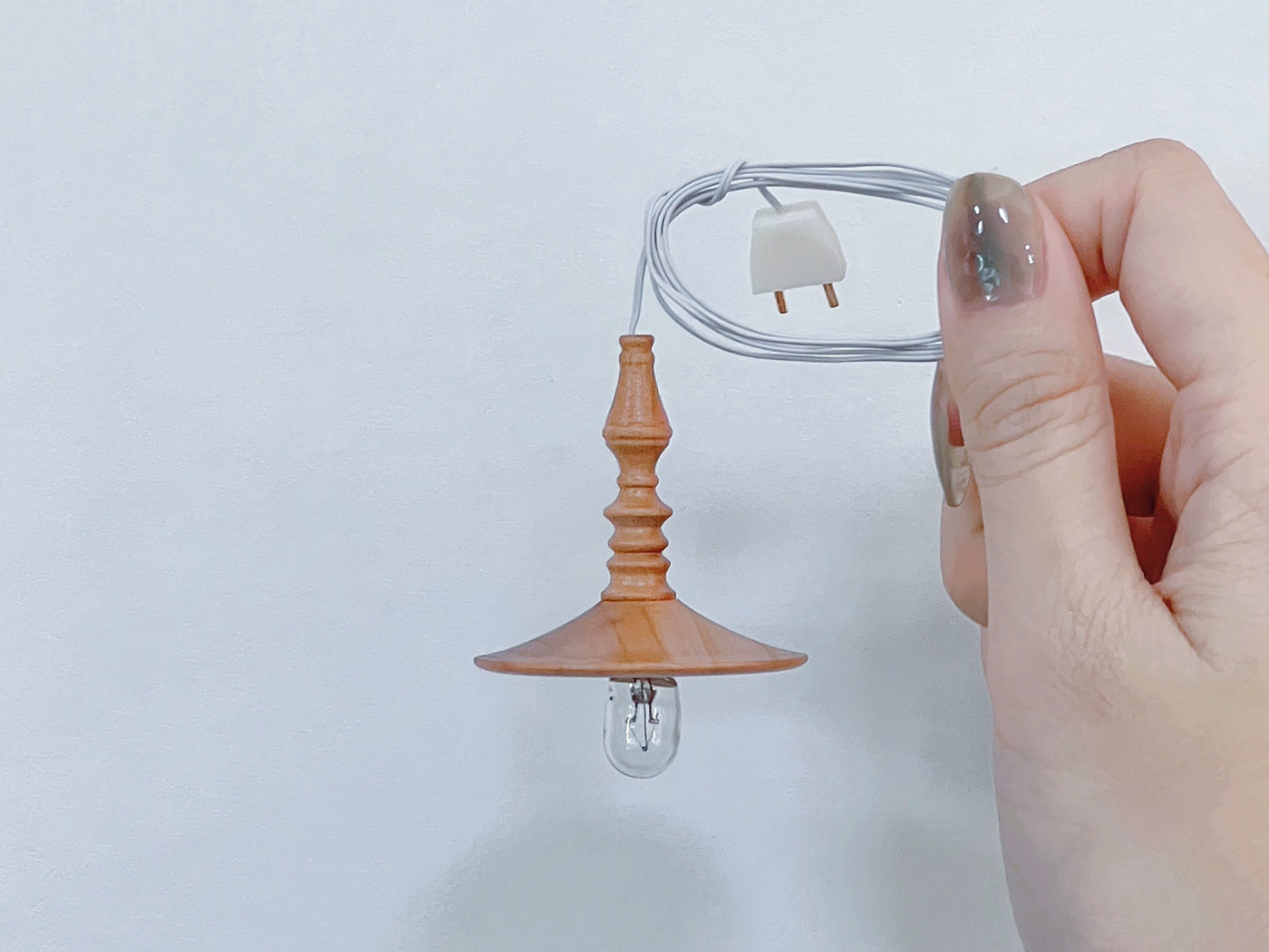 1/6 Scale Dollhouse Ceiling Wall Lights – Classic  Minimal Styles| Plug-in Ambient Miniature Light
