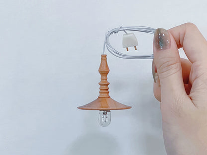 1/6 Scale Dollhouse Lighting  Chandelier, Folding Wall Lamp & Lamp Stand | Plug-in Ambient Miniature Light for BJD & Blythe