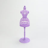 1/6 Scale Doll Mannequin – Vintage Hollow Pattern Plastic Dress Form | Miniature Display Stand for BJD & Blythe