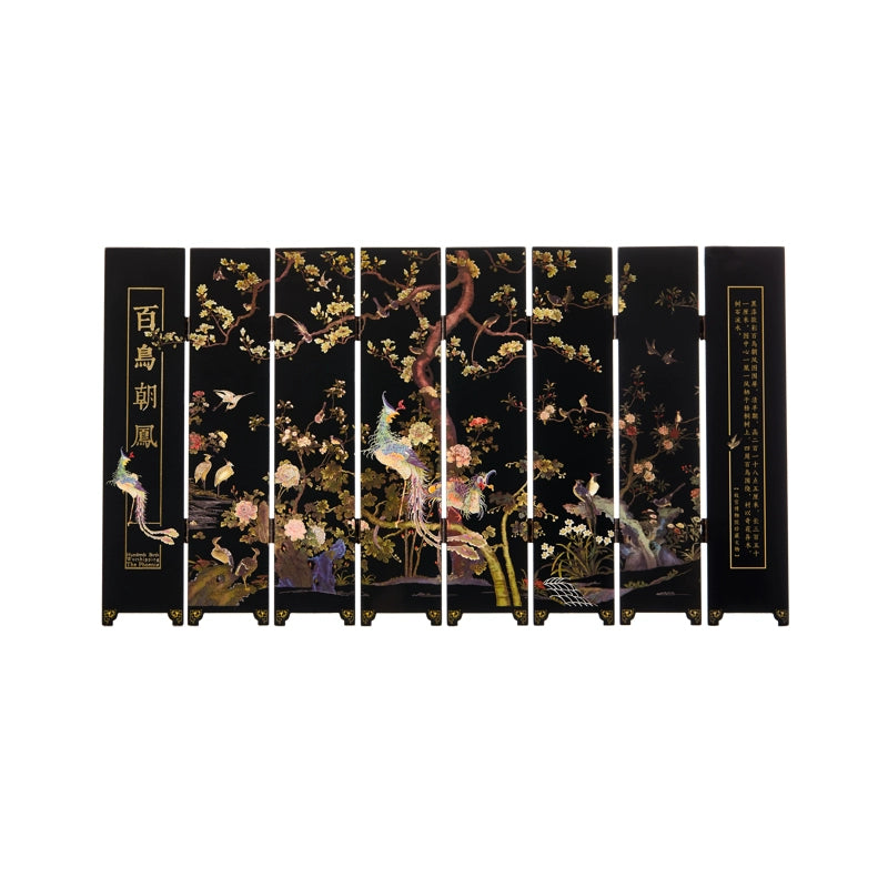 故宫淘宝｜百鸟朝凤桌面小屏风中式摆件博物馆文创生日礼物伴手礼