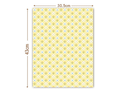 1/6スケールドールハウス用壁紙 - 防水素材 | BJD＆ブライス用DIYミニチュア壁飾り