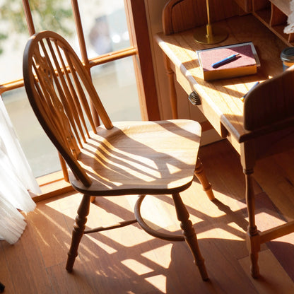 1/6 Dollhouse study Room Accessories Mini Furniture Vintage Windsor chair