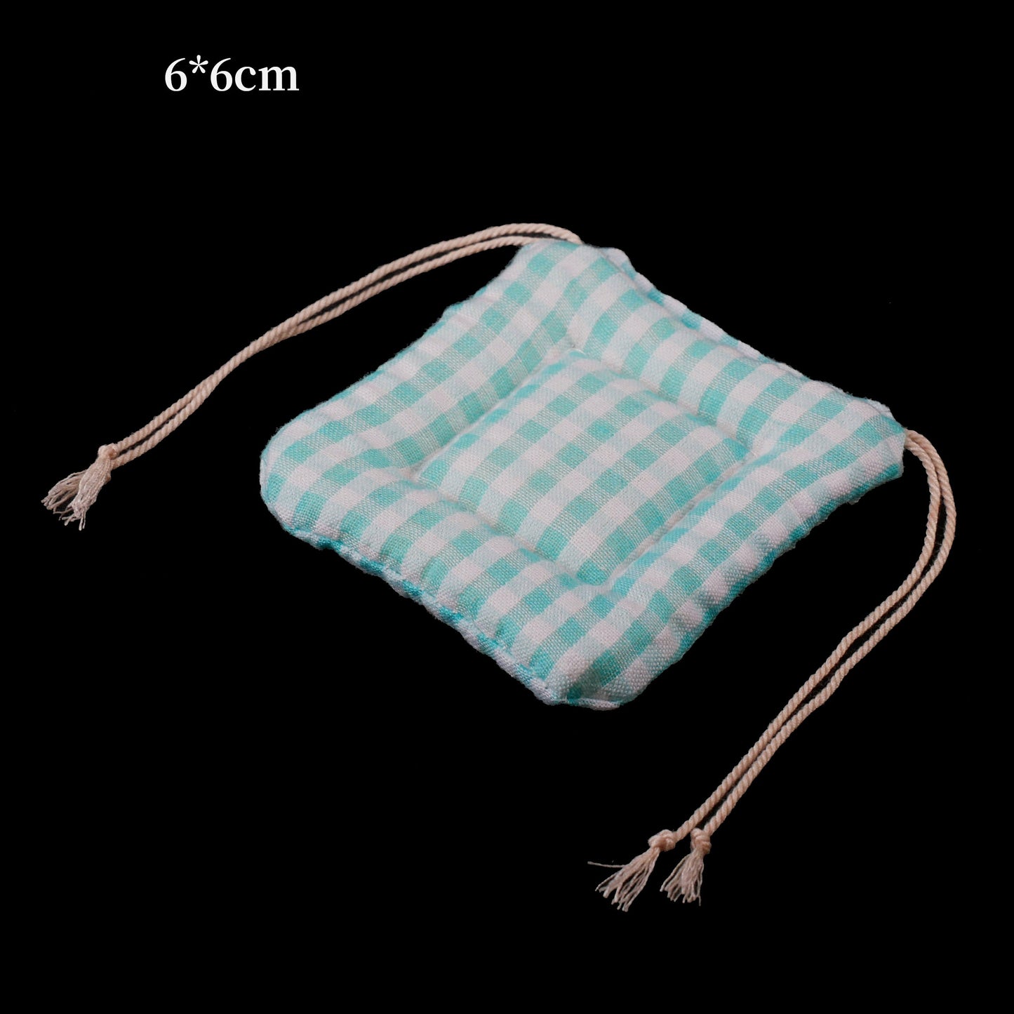 1/6スケールシートクッションサイズ、シートクッションミニミニチュアモデルの装飾