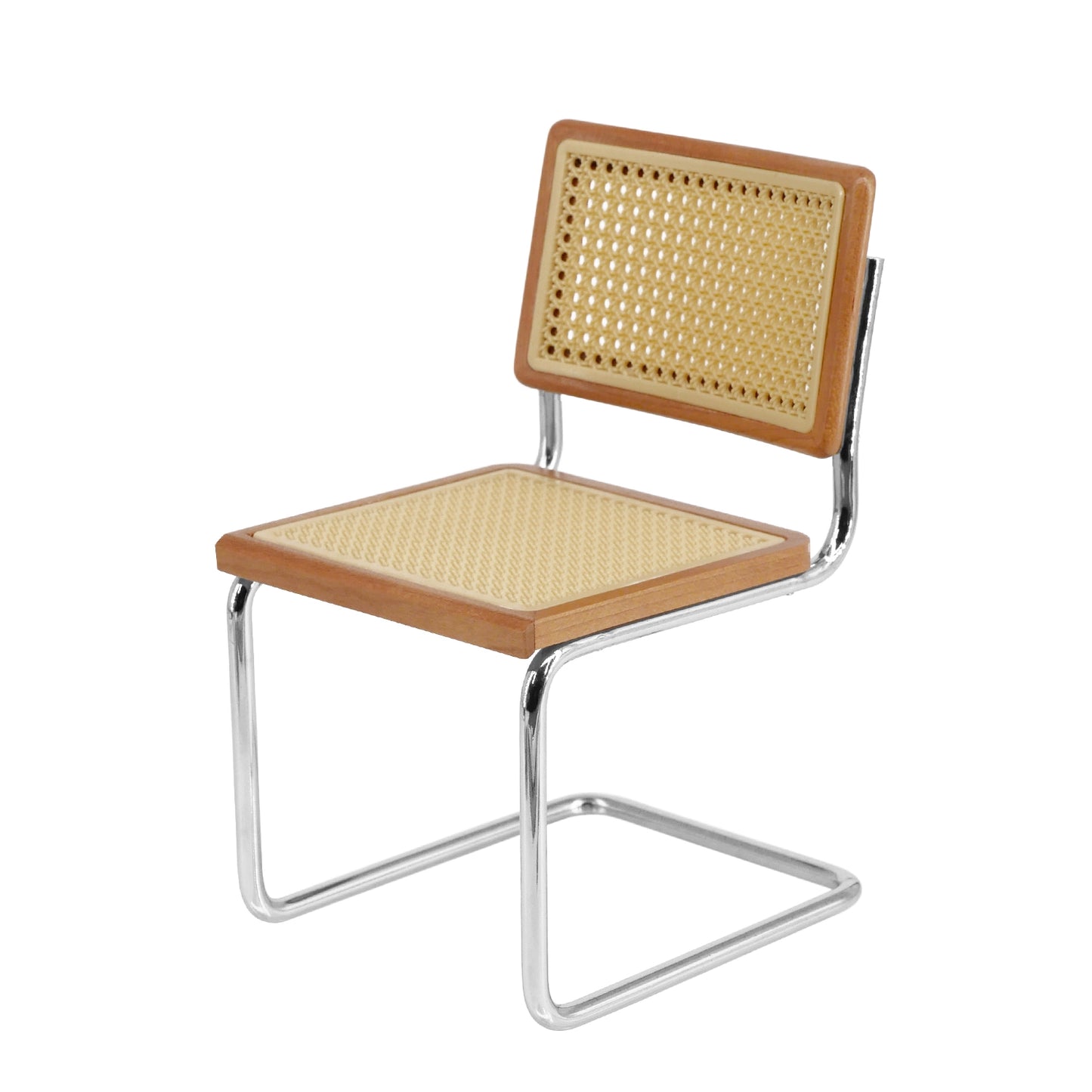 1/6 Scale Cantilever Chair – Miniature Dollhouse Furniture | Armrest & Armless Versions for BJD & Blythe