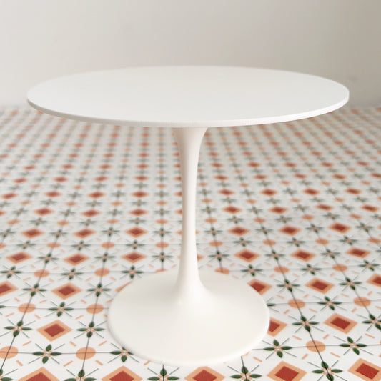 1/6 Scale Round Dining Table – Minimalist Dollhouse Furniture for BJD & Blythe | Black & White, 2 Sizes Available