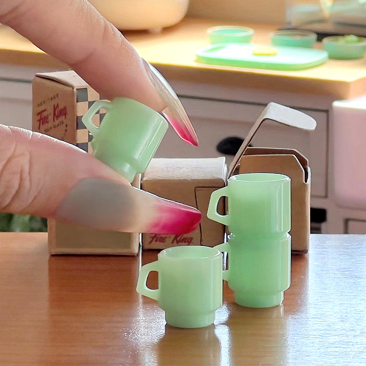 teacup mug cup　1/6 miniature model doll house ornament