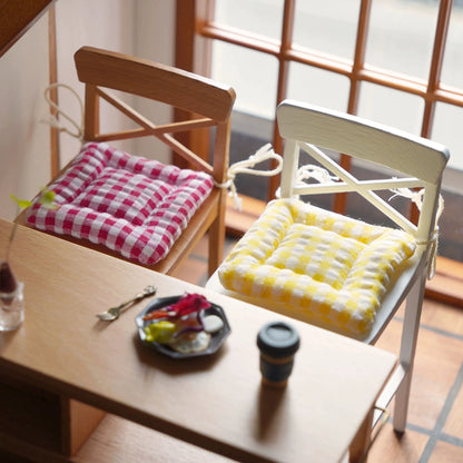 1/6スケールシートクッションサイズ、シートクッションミニミニチュアモデルの装飾