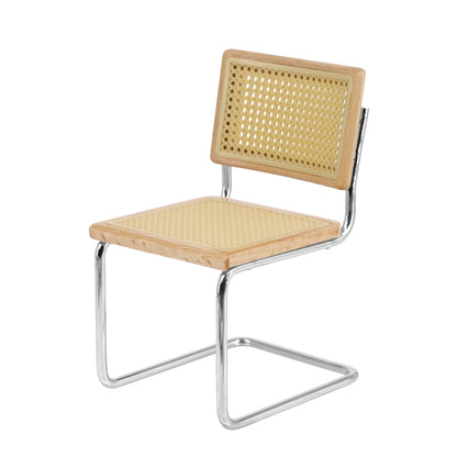 1/6 Scale Cantilever Chair – Miniature Dollhouse Furniture | Armrest & Armless Versions for BJD & Blythe