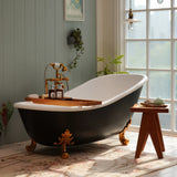 1/6 Scale Dollhouse Furniture – Bathtub | Miniature  for BJD, Blythe and Figures vintage carved bathtub