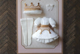 In-Stock 1/6 Scale Doll Tulle Dress Set | 4-Piece Outfit for Blythe, Obitsu 24 & Obitsu 22