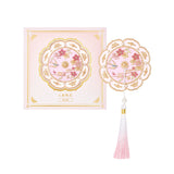 Send From Forbidden City |Portable Mirror Inspired by Ancient Palace Museum Relics – Handheld, Bronze-Style, Folding, and Gift Set with Comb