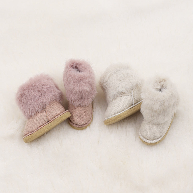Winter Furry Snow Boots for Dolls – Multi-Color | Universal Fit for Blythe, Licca, Azone, Momoko, FR & Obitsu 22/24