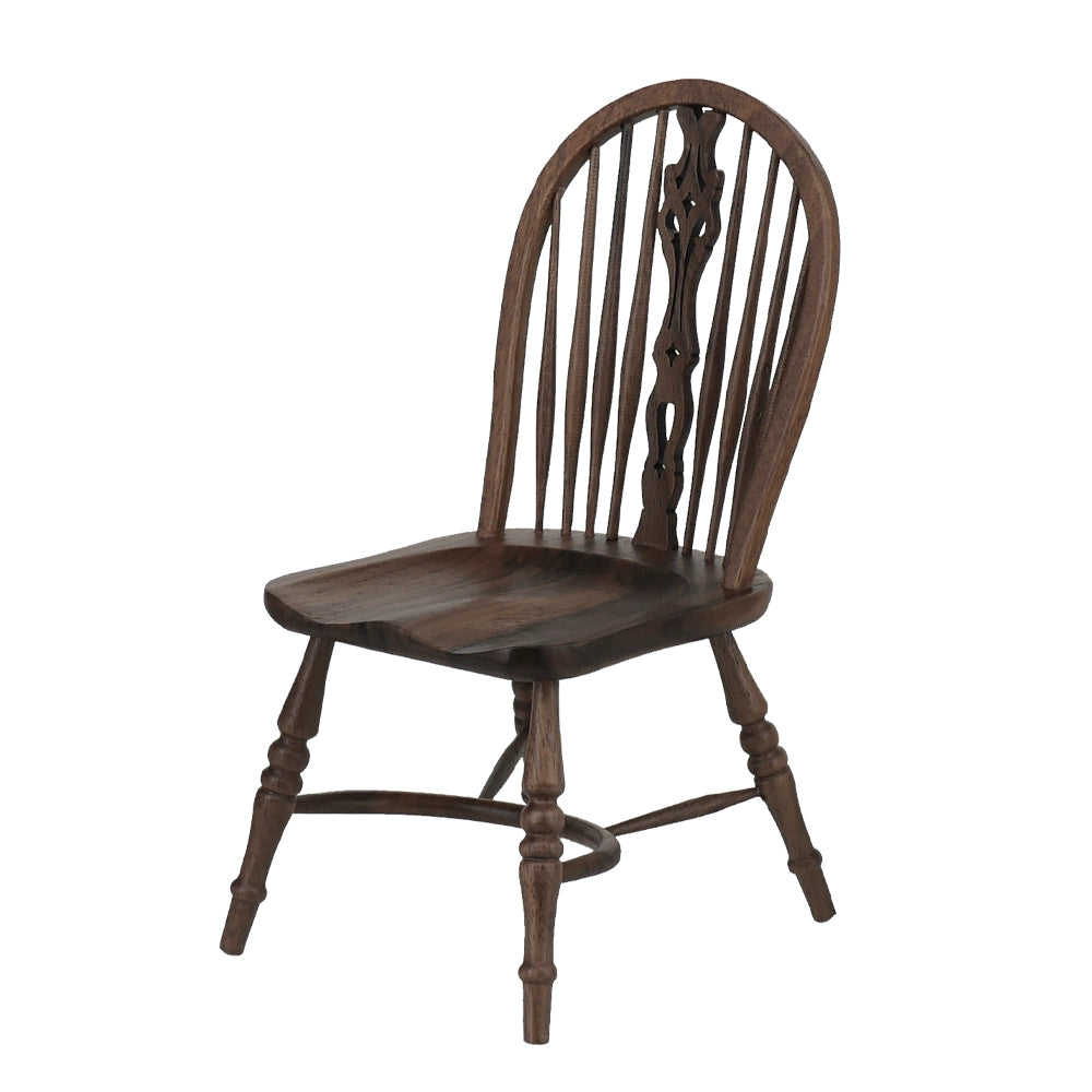 1/6 Dollhouse study Room Accessories Mini Furniture Vintage Windsor chair