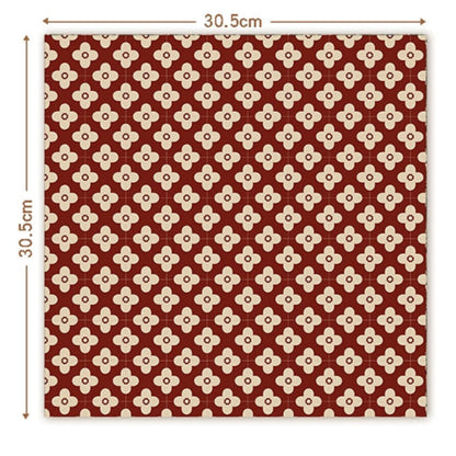 1/6 Scale Dollhouse Flooring Sticker – Self-Adhesive DIY Floor Sheet with Realistic Wood & Tile Patterns | BJD & Blythe