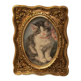 Vintage Gold Embossed Mini Frames – European Wall Decor