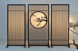 Chinoiserie Style Doll Folding Screen Set | 3-Panel DIY Kit | 1/6, 1/4, 1/3, 1/2 Scale