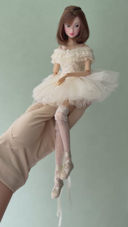 1/6スケール クラシックバレエチュチュドレス – 4色展開｜オビツ24・momoko・Azone・バービー・ST・FR対応｜バレエシューズ追加可能