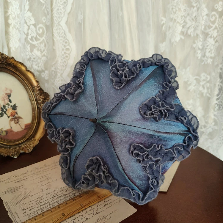 Handmade BJD doll with adjustable opening and closing, Rococo palace umbrella, antique umbrella, one-third and doll, quarter for dolls