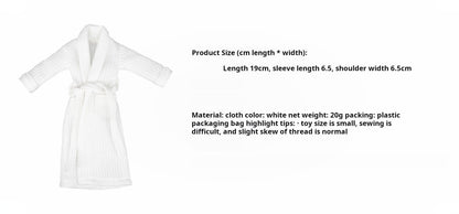 1/6 ミニ L バスルーム バスローブ | バスタオル(別売)