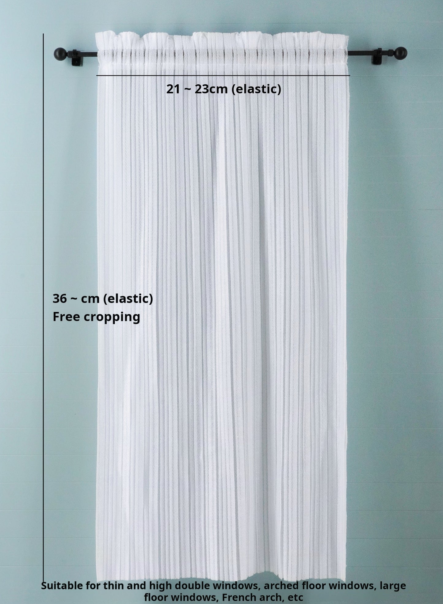 1/6スケール ホワイトレースカーテン – BJD＆ブライス用ミニチュアドールハウス窓用ドレープ | 居心地の良い家庭的な雰囲気、3サイズ展開