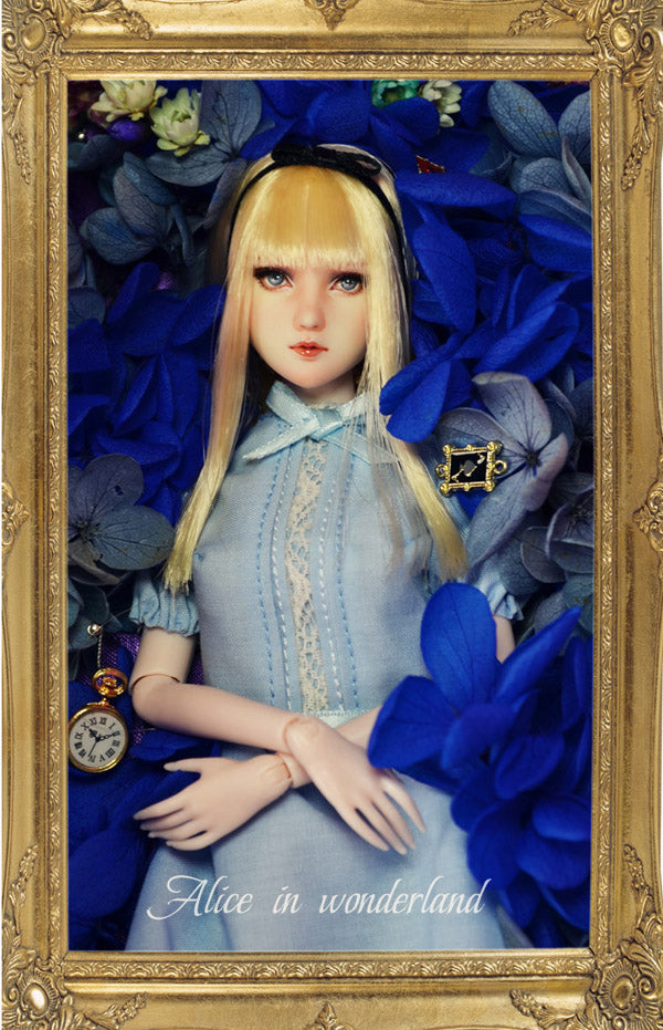 【 DISPLAY ONLY】Hand-Painted Obitsu Doll Faceup | Ace Alice
