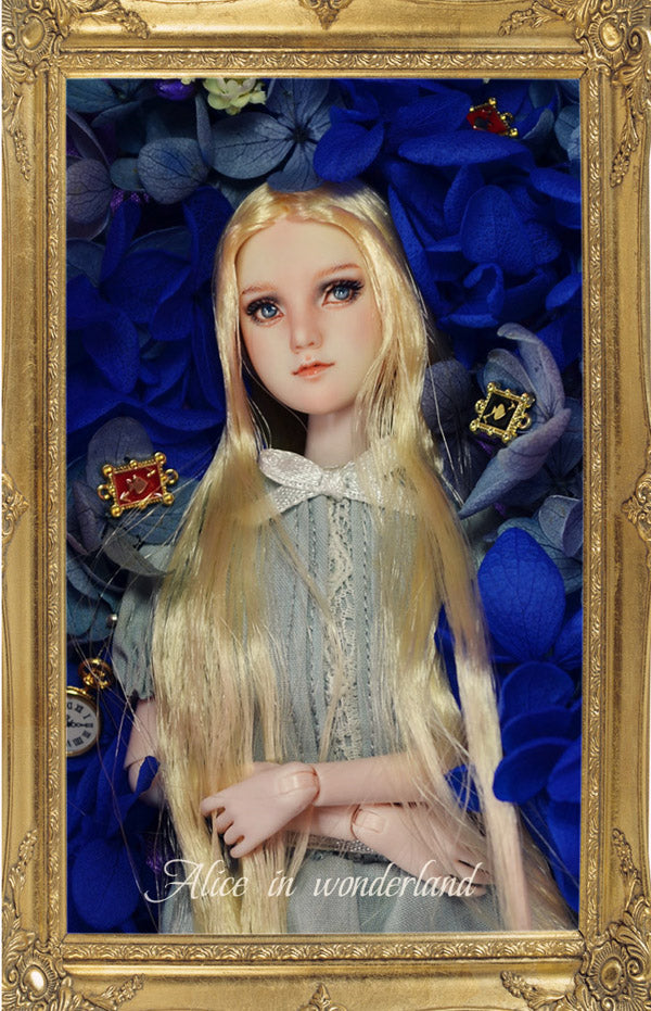 【 DISPLAY ONLY】Hand-Painted Obitsu Doll Faceup | arrogant Alice